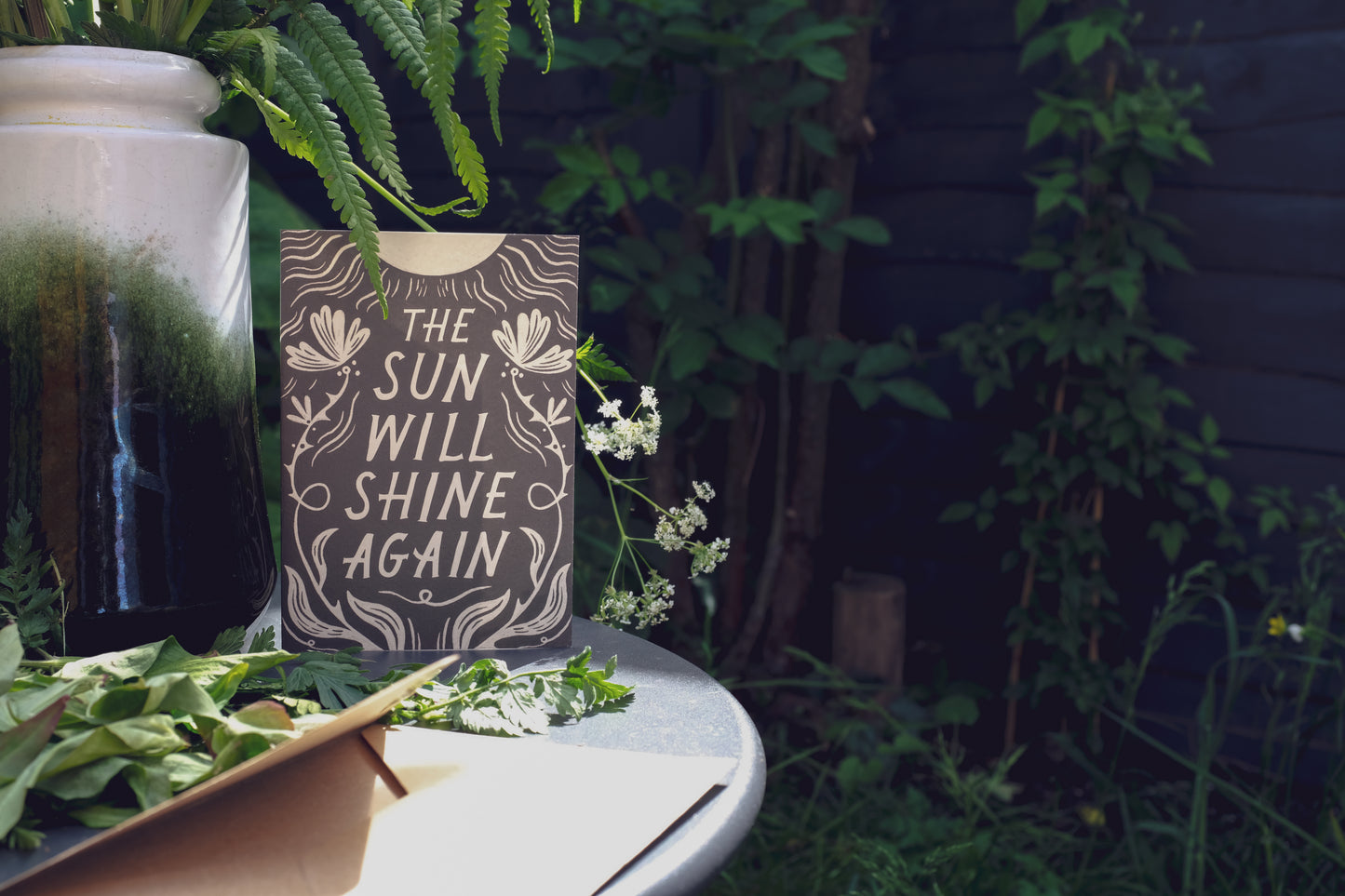 'The Sun Will Shine Again' Card
