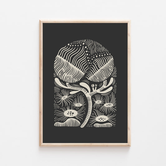 'Strange Flowers' Botanical Art Print