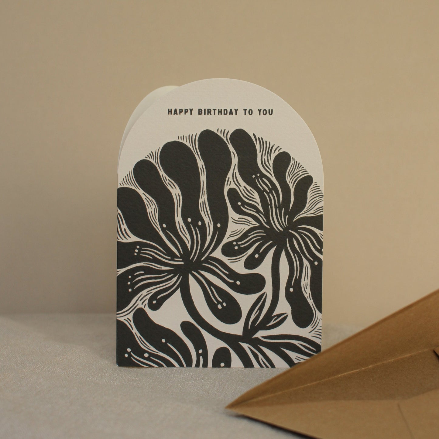 'Happy Birthday To You' Elegant Birthday Card