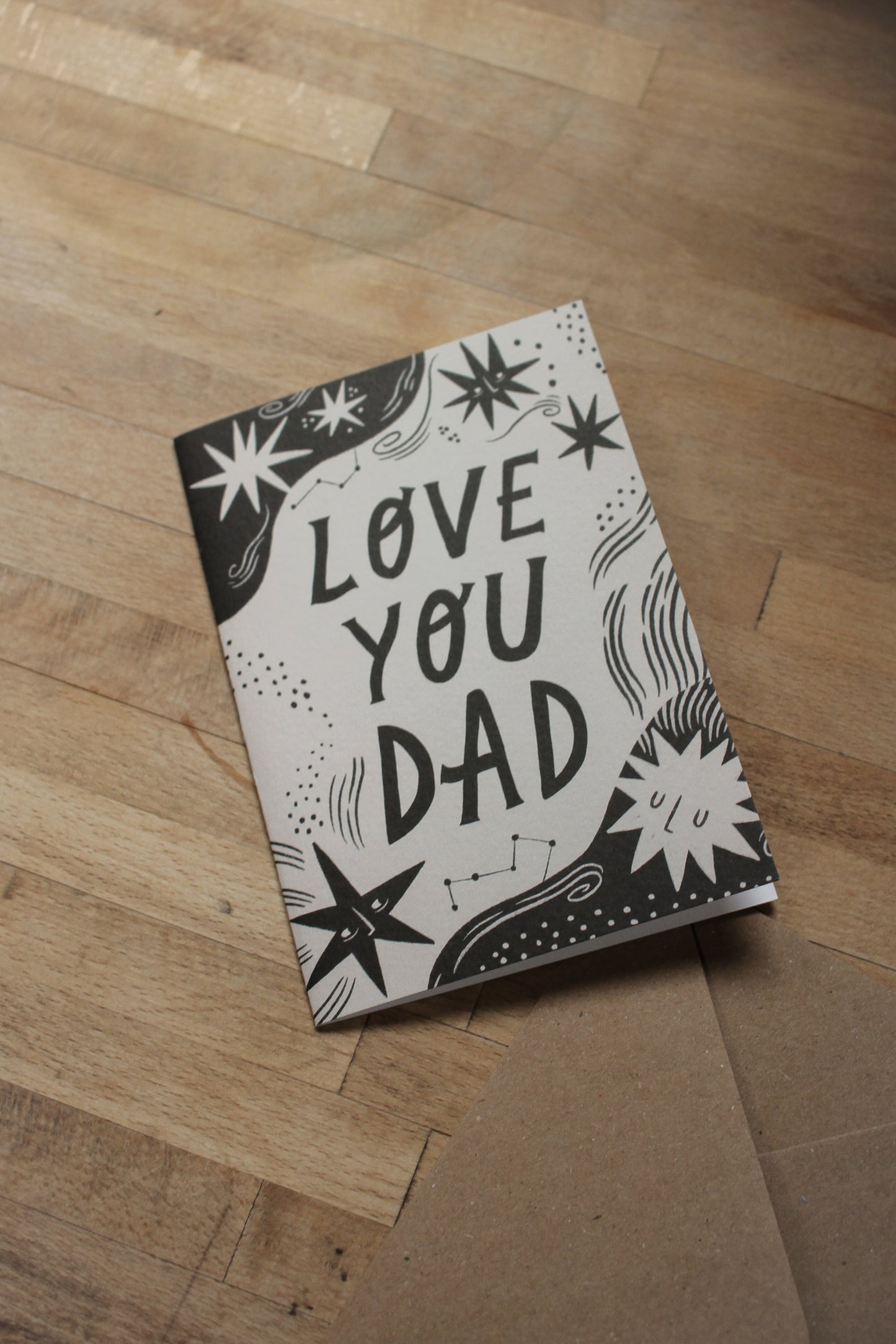 'Love You Dad' Father's Day Card