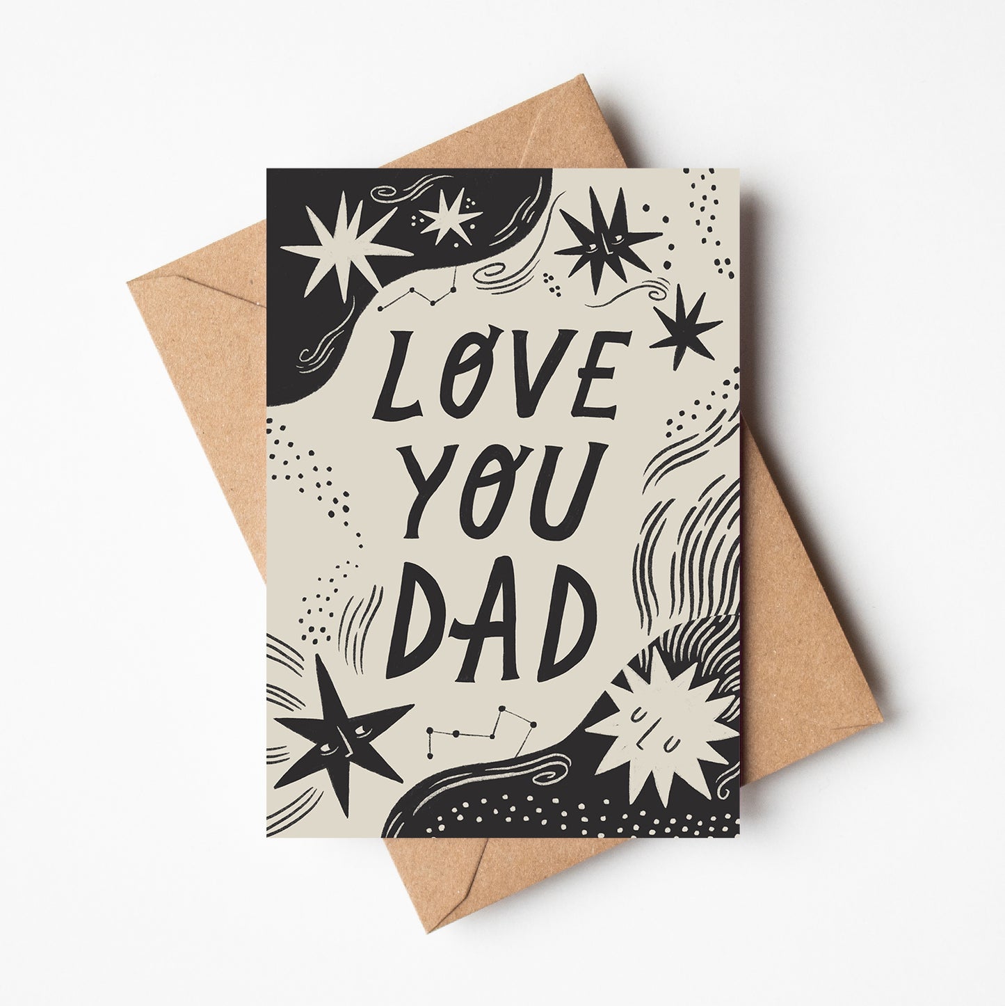 'Love You Dad' Father's Day Card