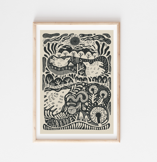 'Meadow' Art Print