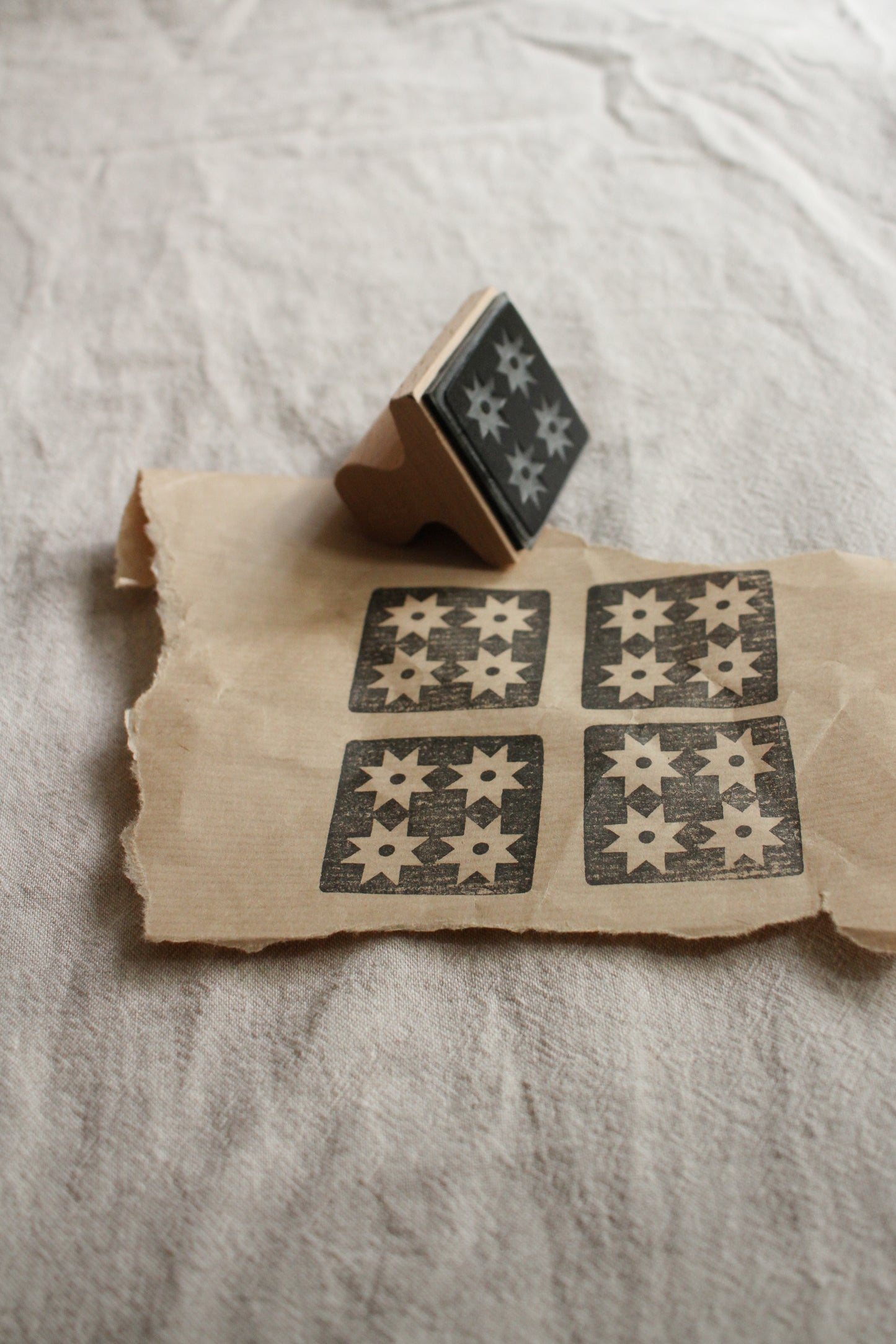 'Quilt Star' Craft Stamp