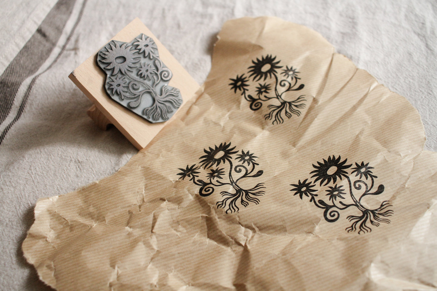 'Wild Roots' Craft Stamp