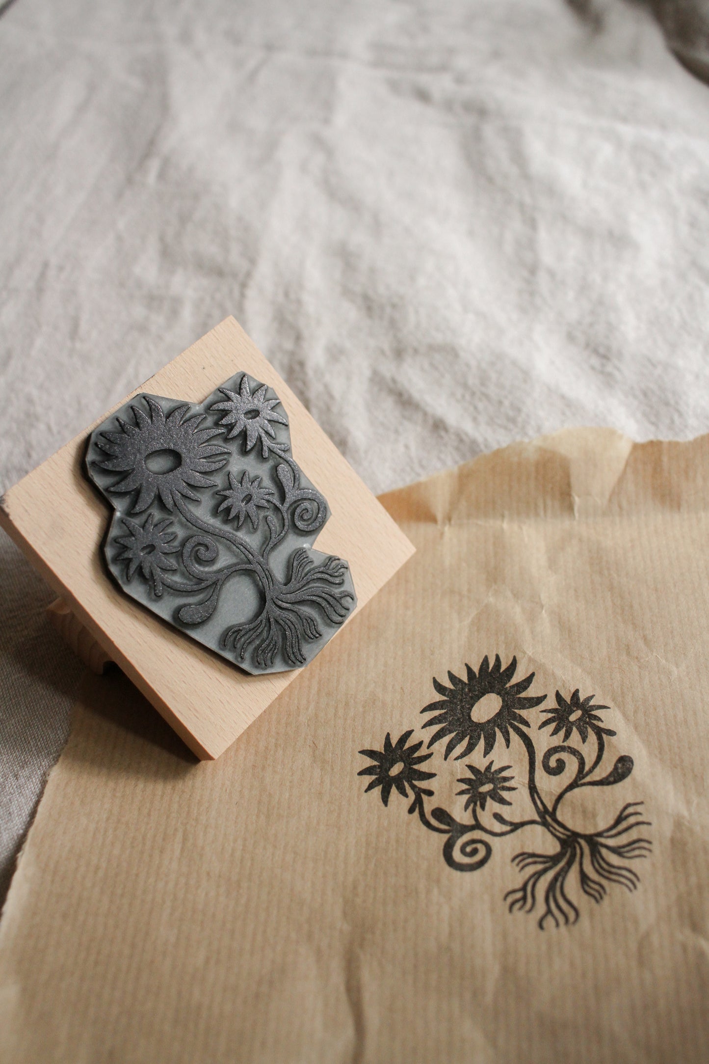 'Wild Roots' Craft Stamp