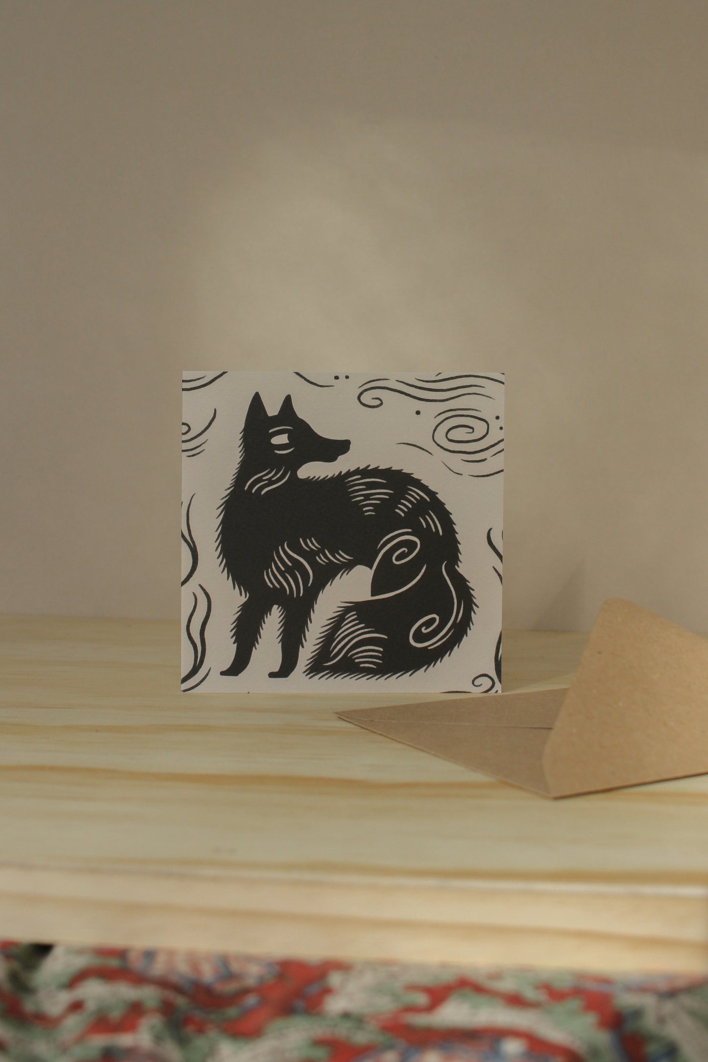 'The Fox' Animal Card