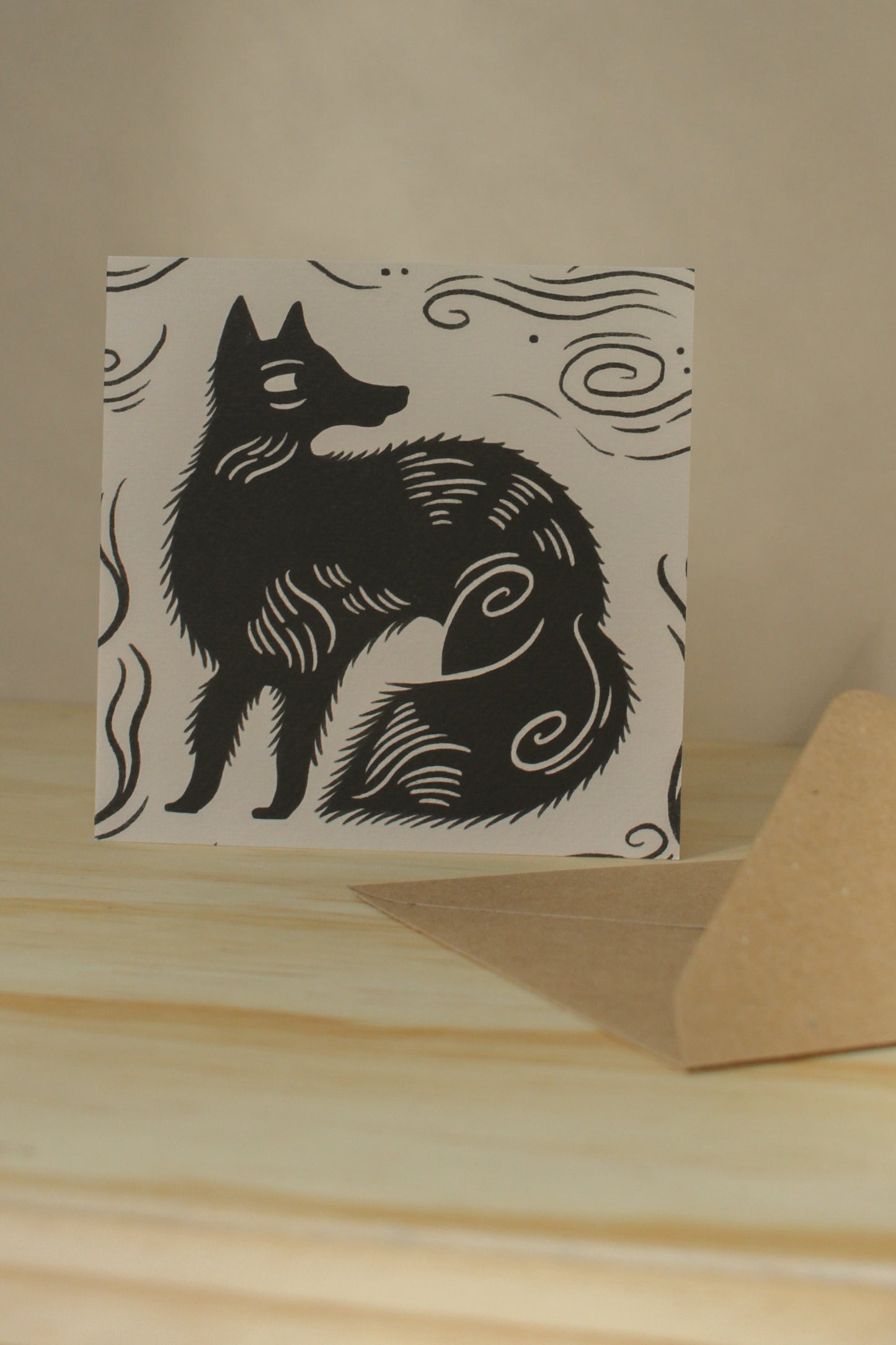 'The Fox' Animal Card