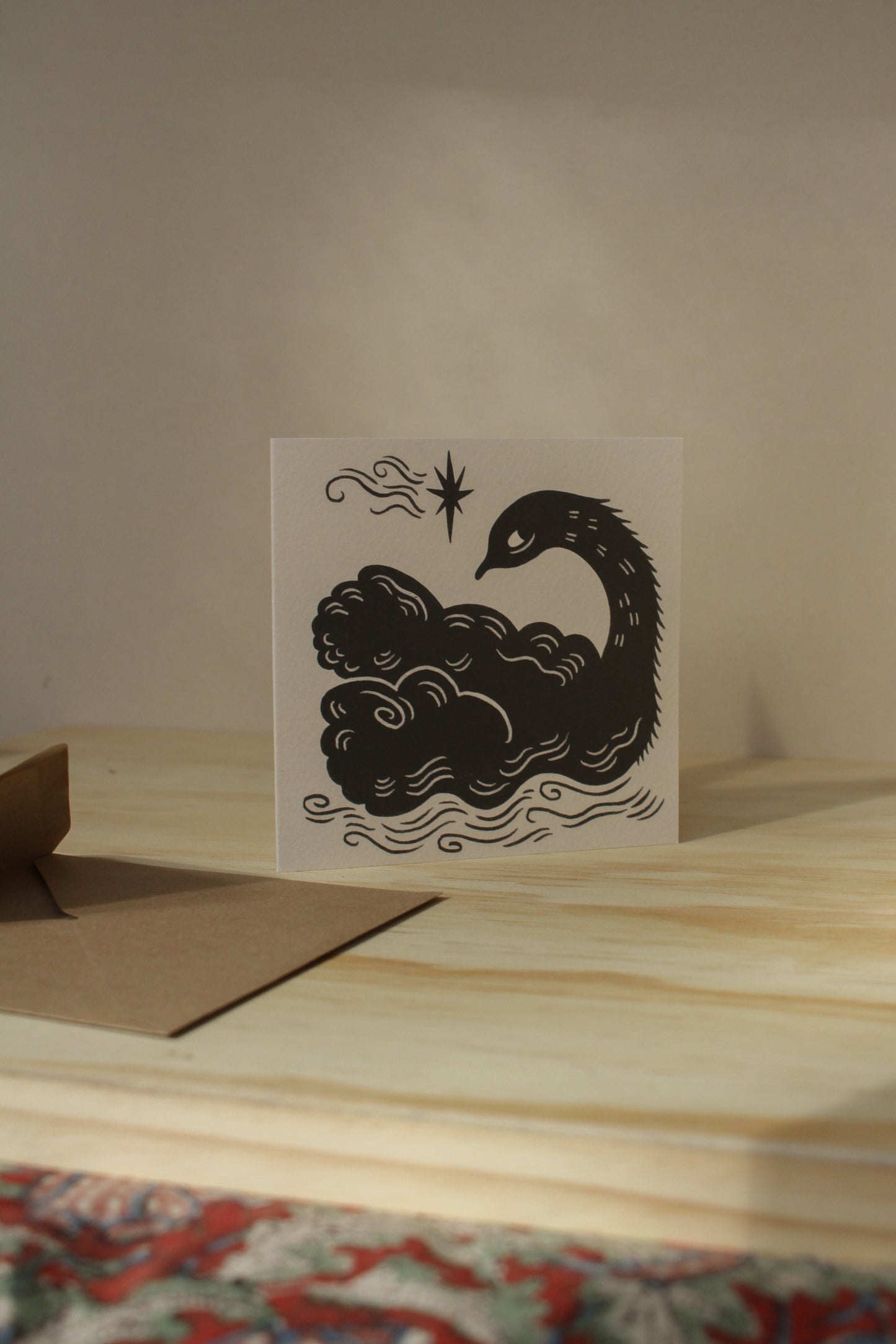 'The Swan' Animal Card