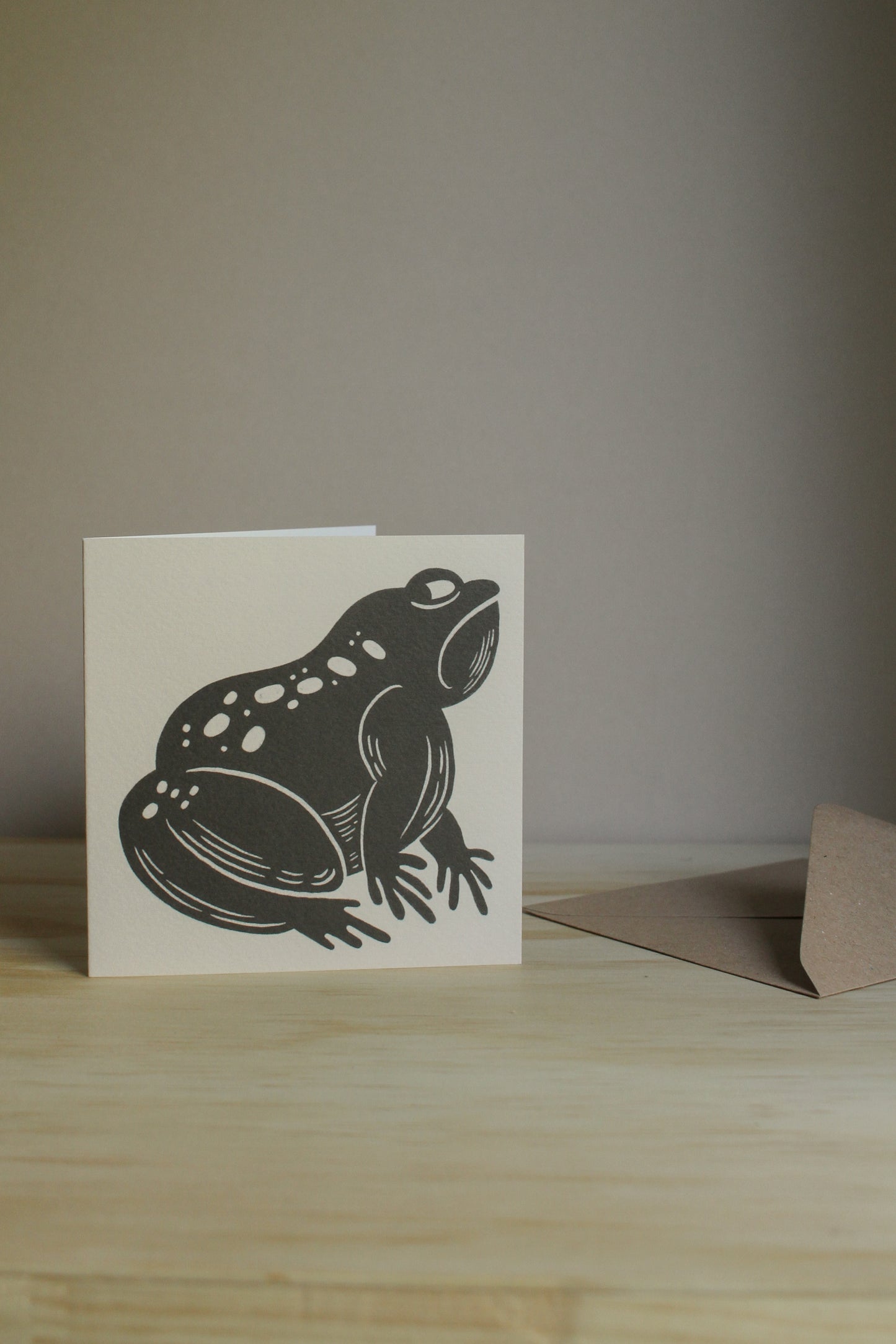 'The Grumpy Frog' Animal Card