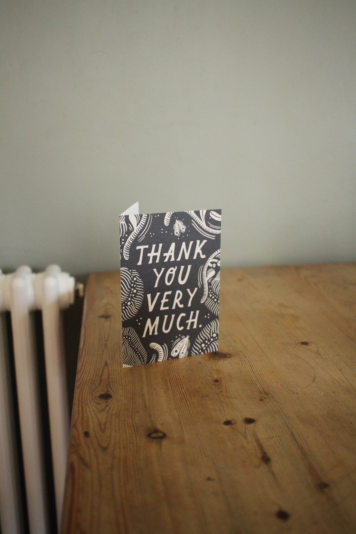 'Thank You Very Much' Thank You Card