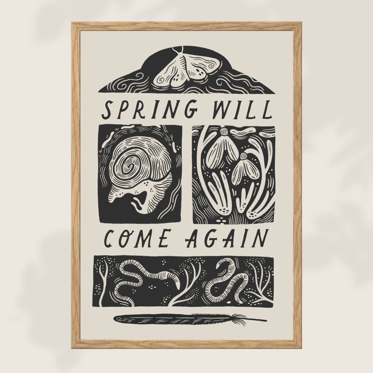 'Spring' Mindful Art Print