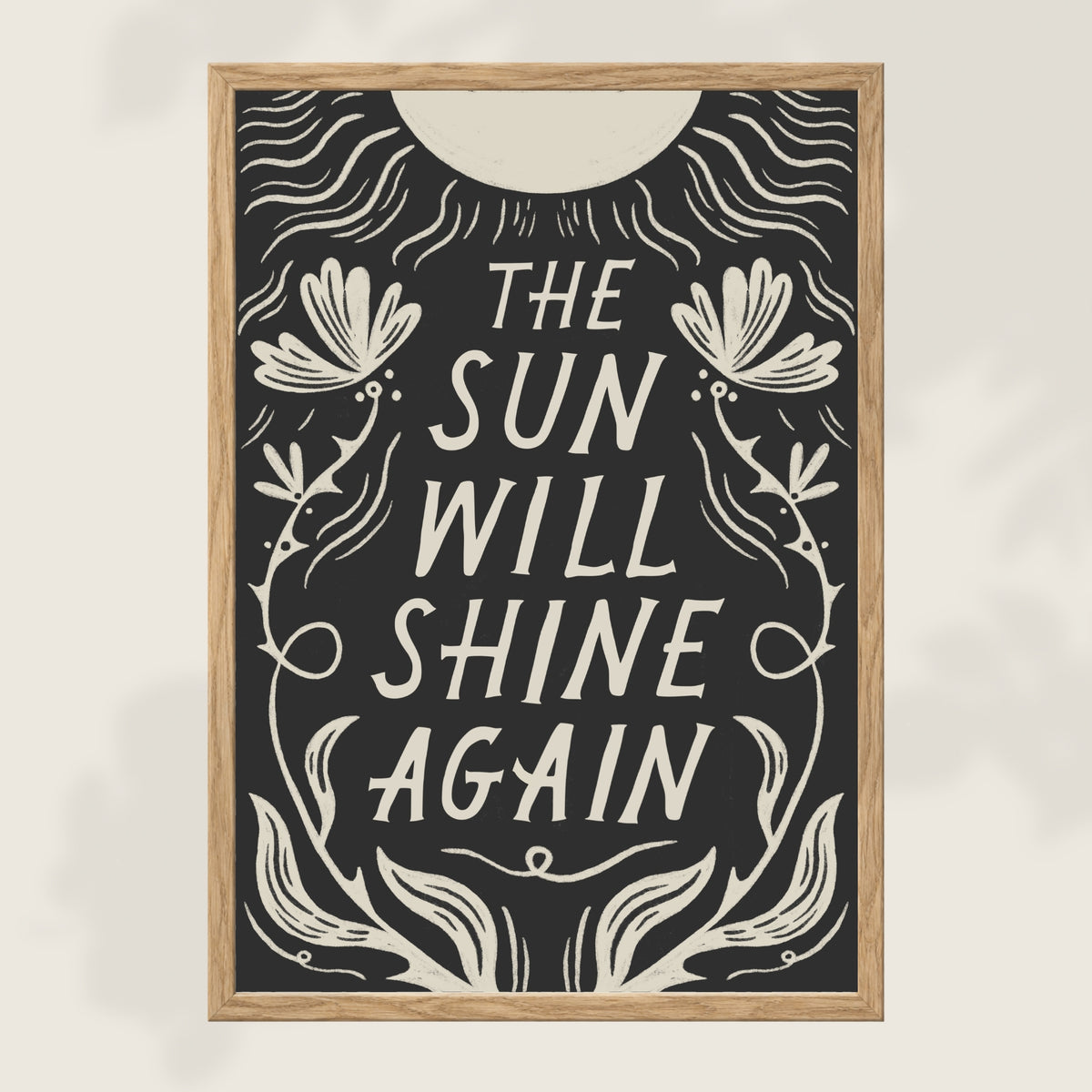 'Sun' Mantra Art Print