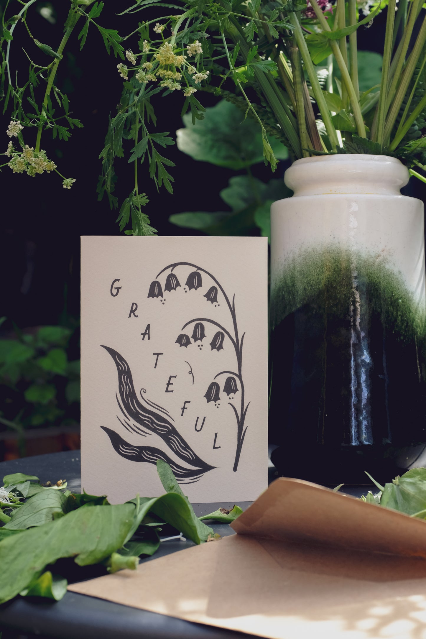 'Grateful' Gratitude Card