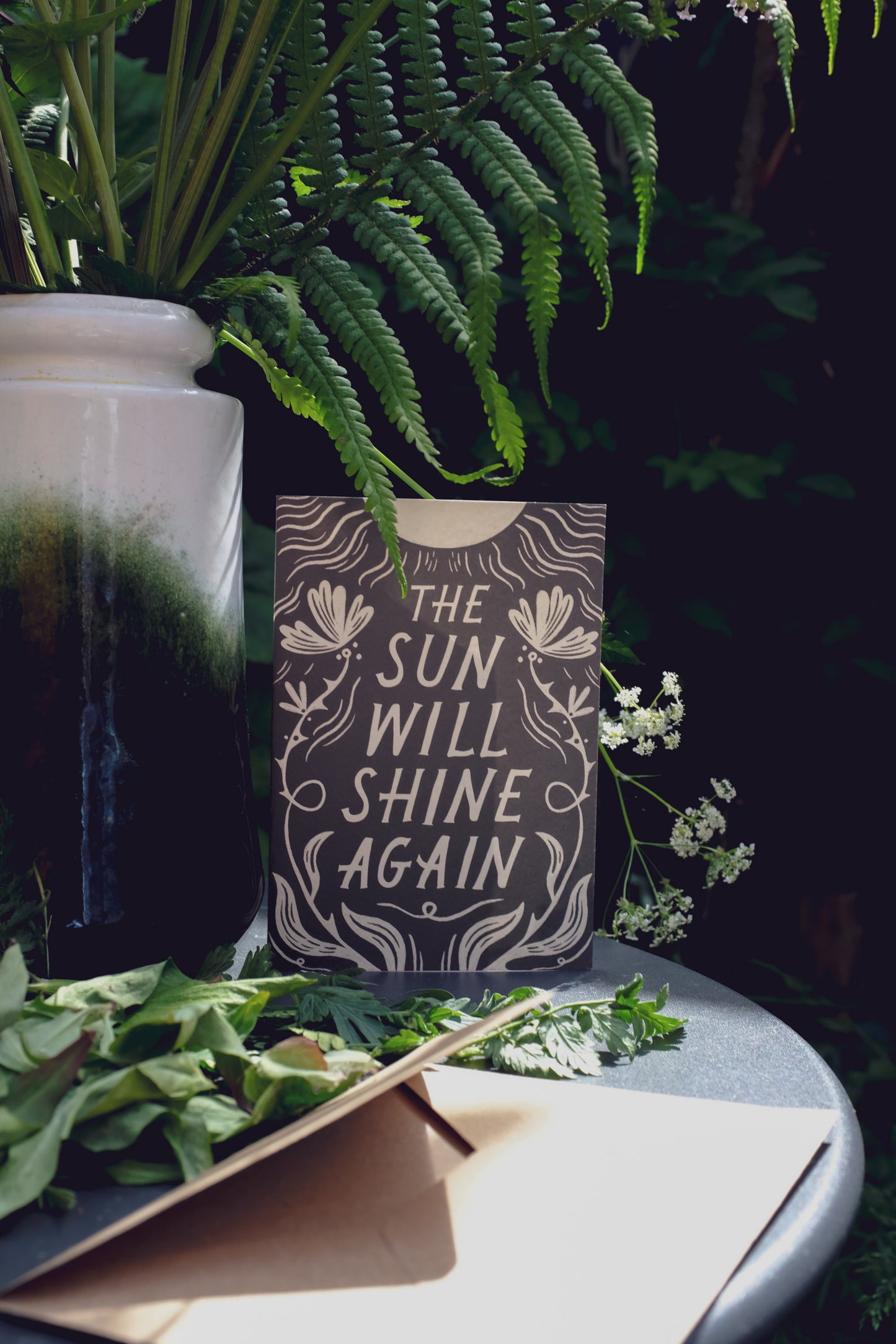 'The Sun Will Shine Again' Card
