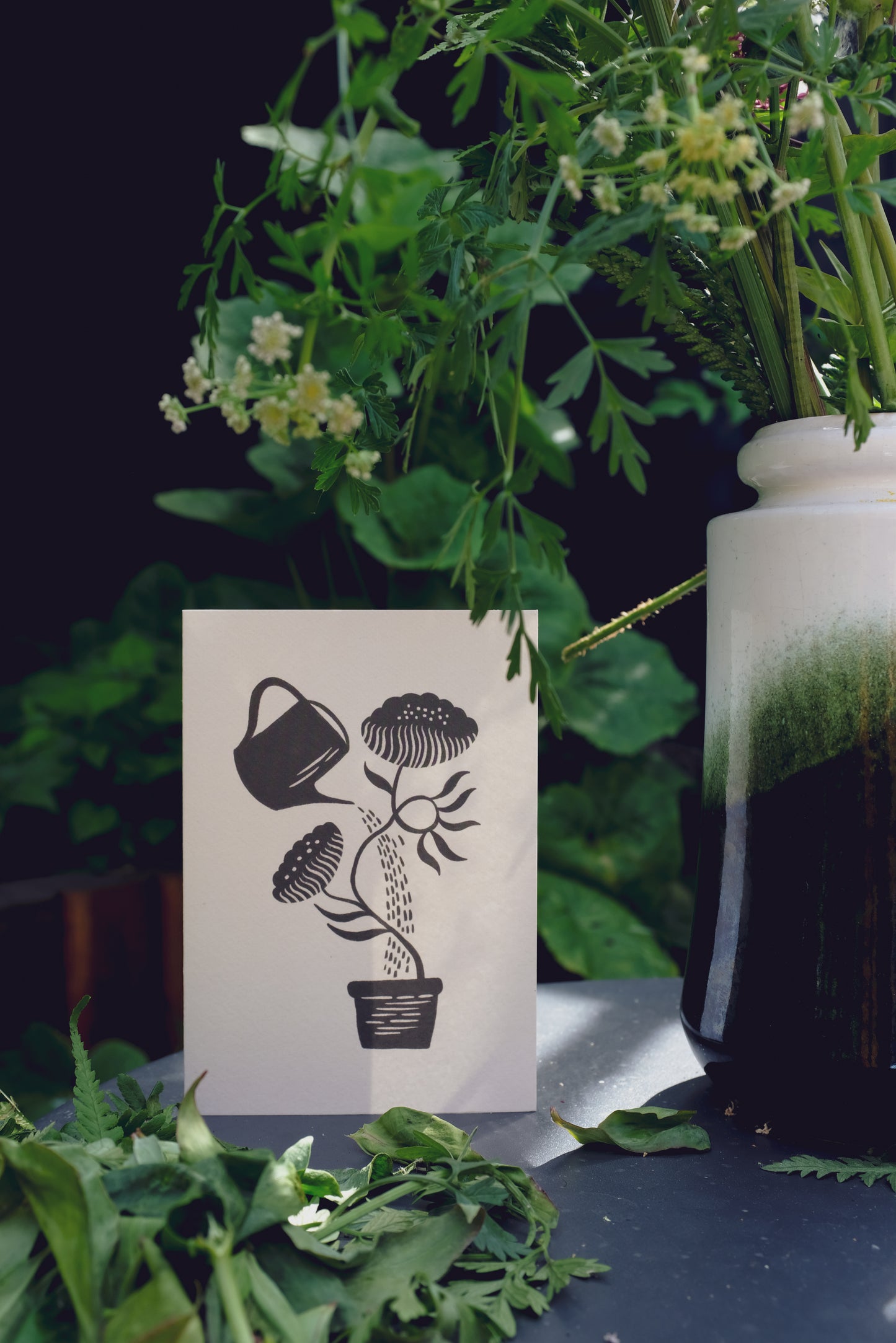 'Grow' Blank Card