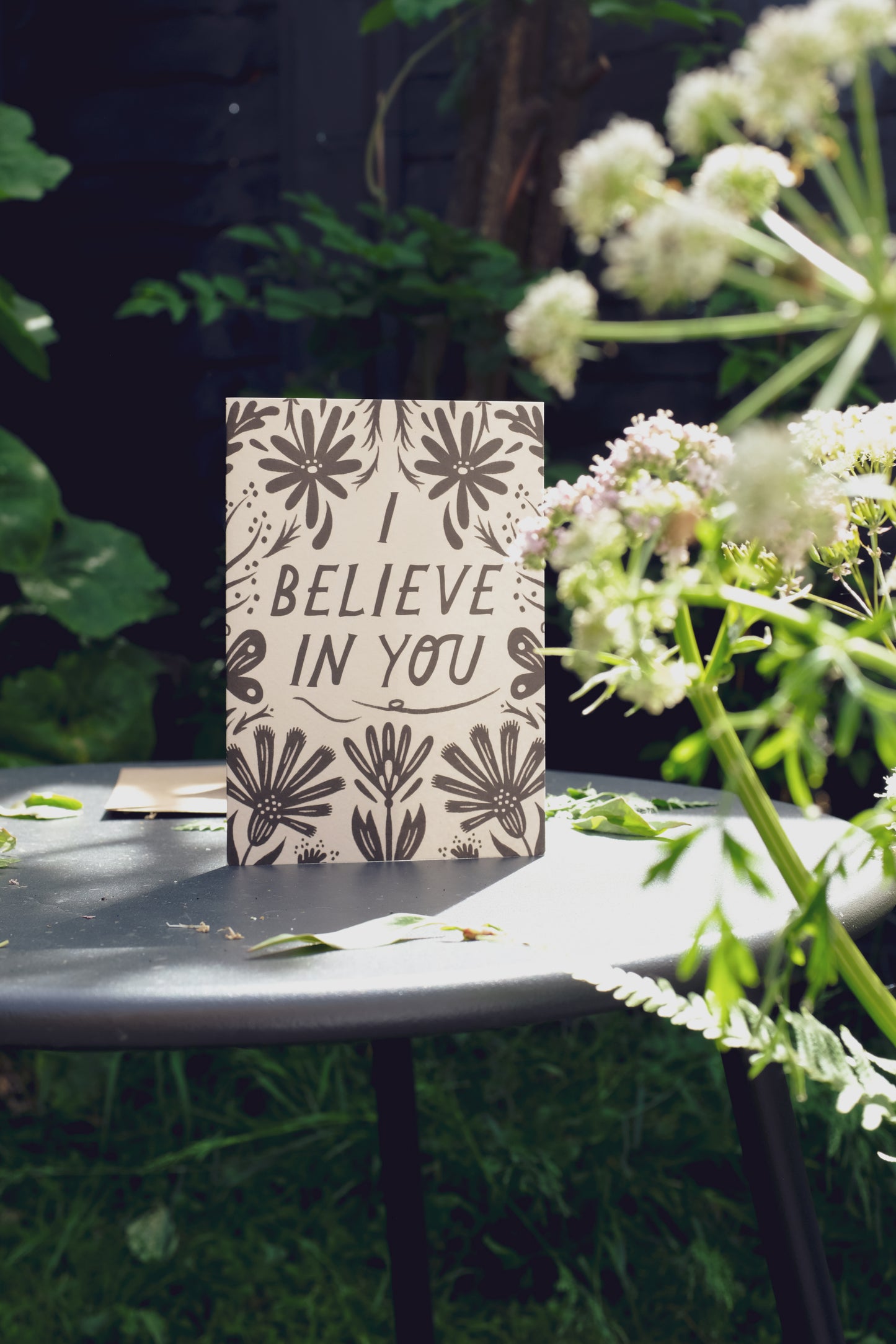 'I Believe in You' Encouraging Card