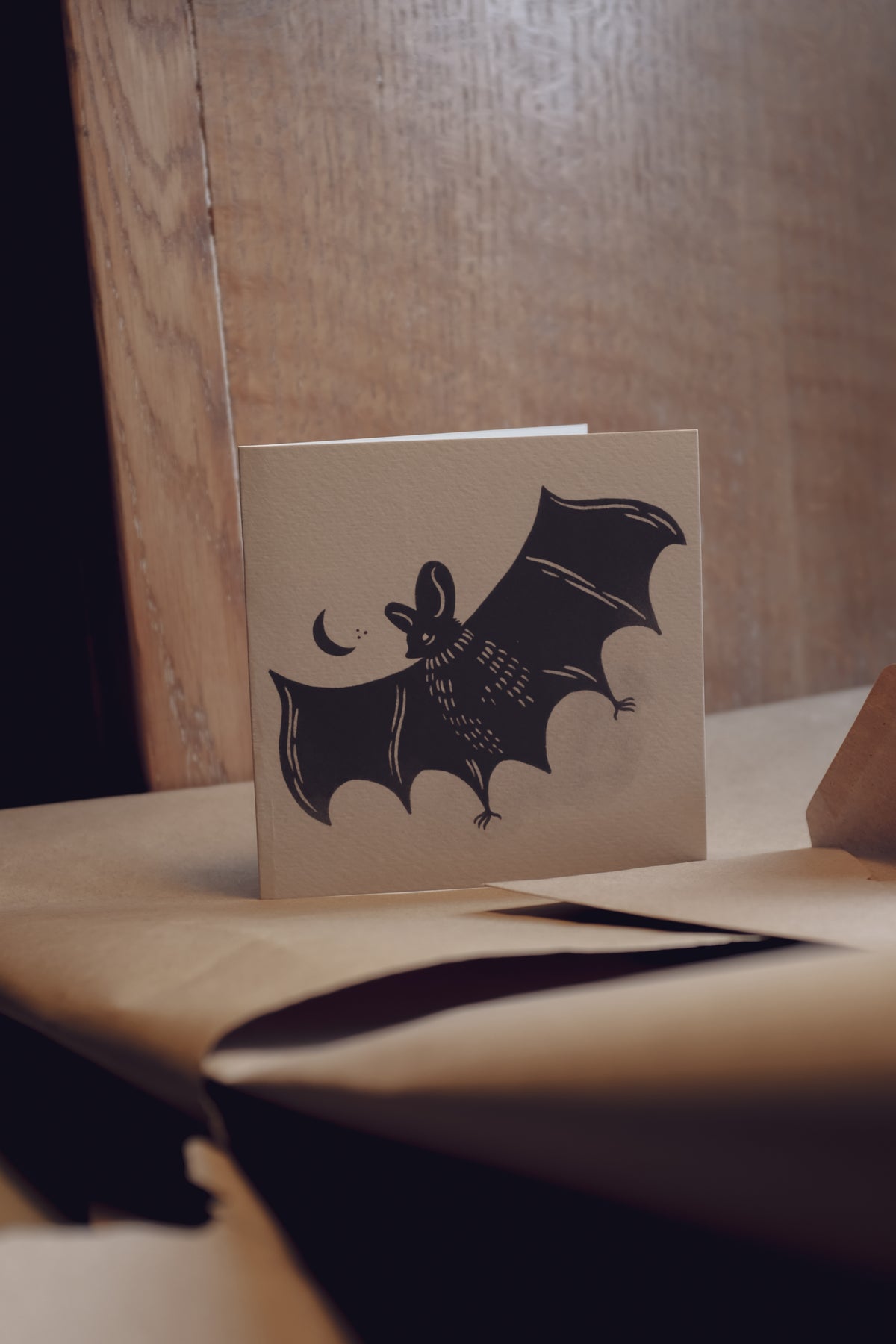 'The Bat' Animal Card