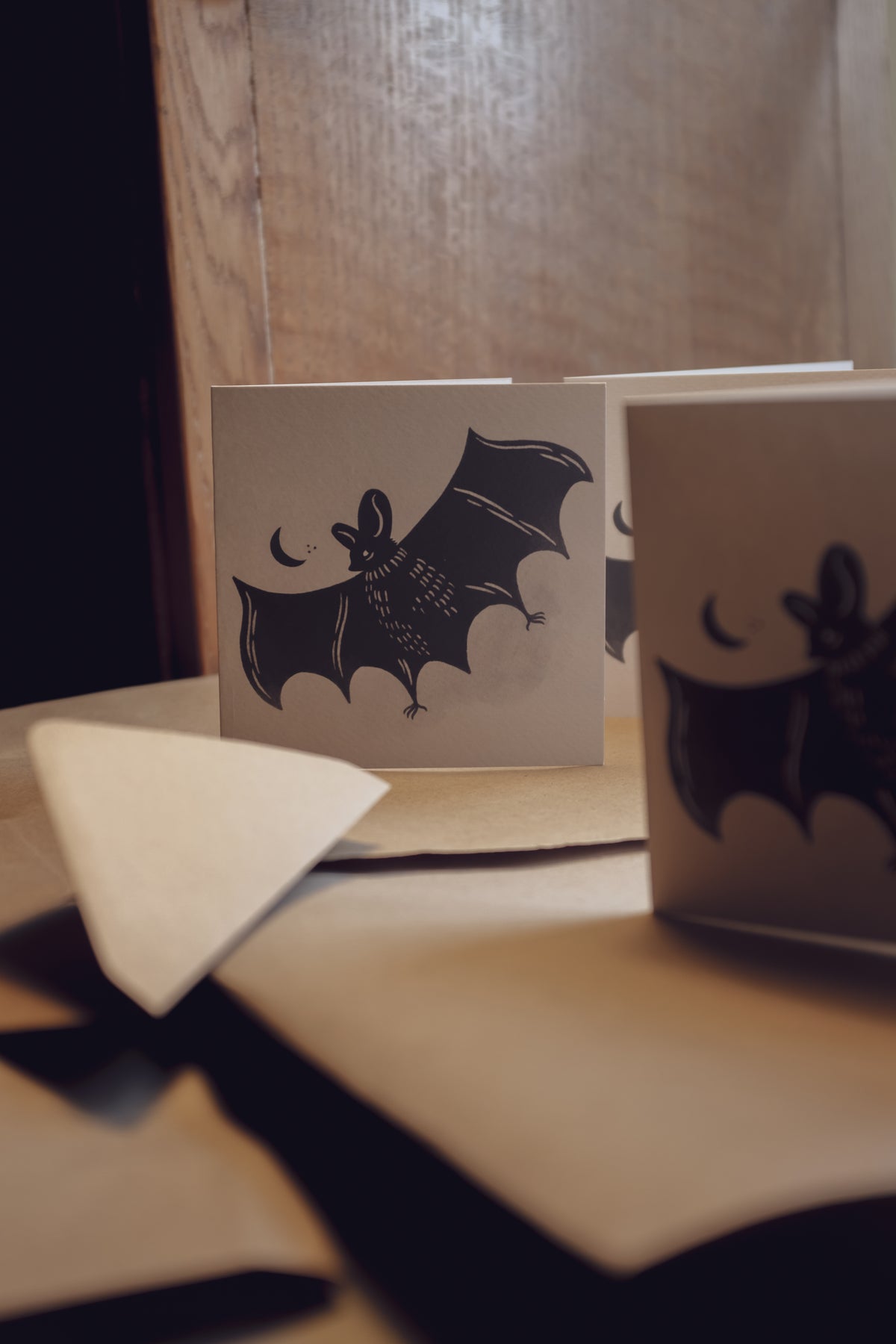 'The Bat' Animal Card