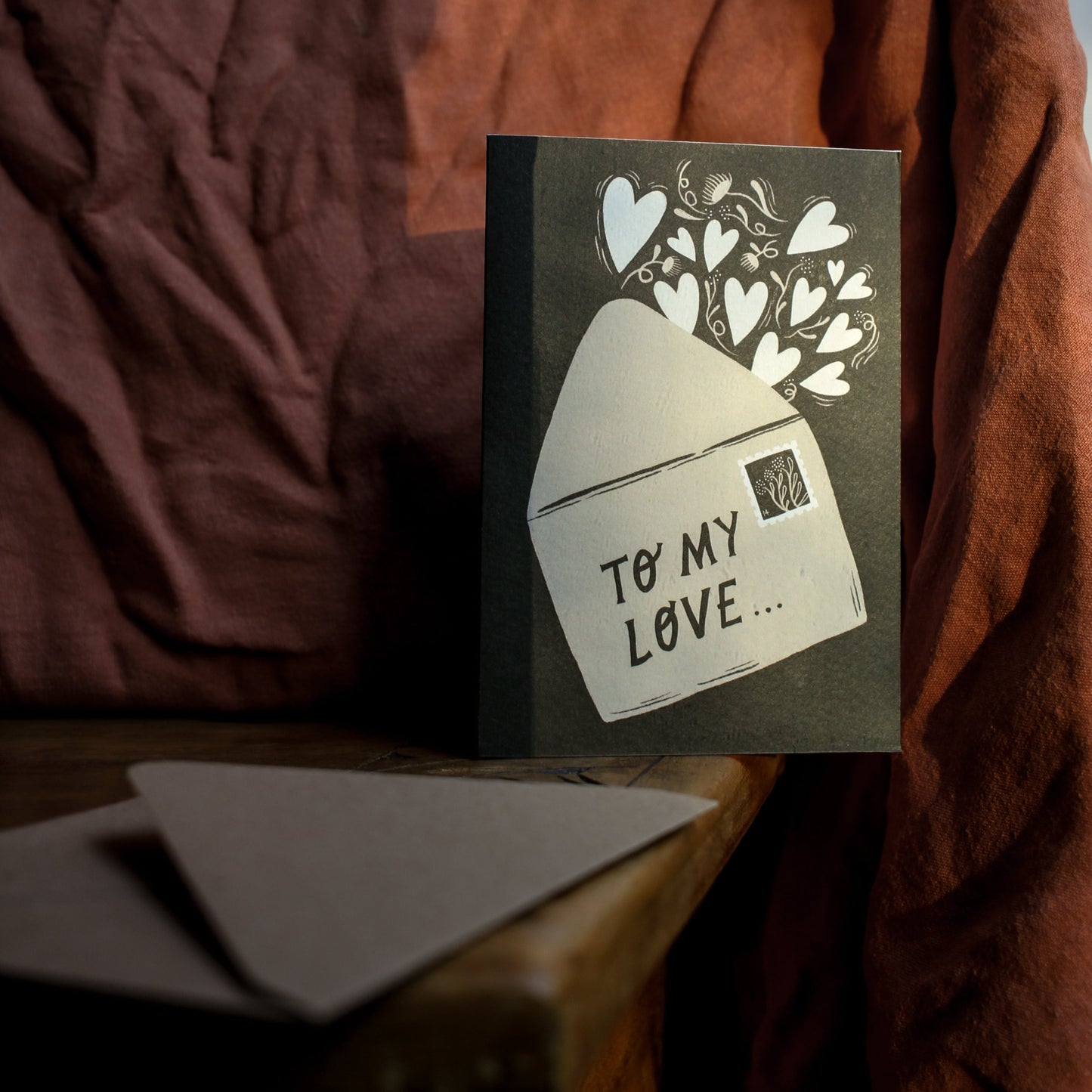 'To My Love' Valentine's Card