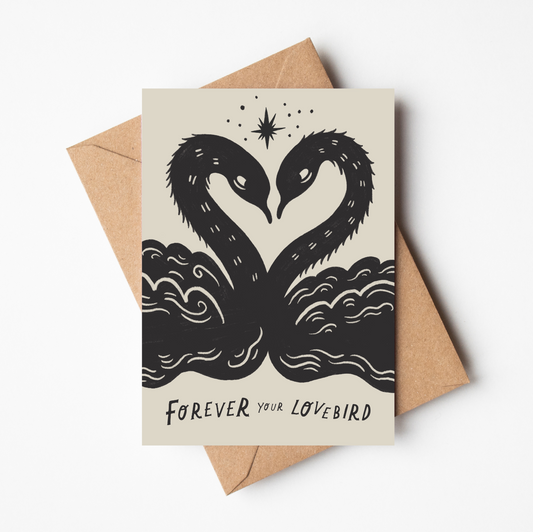 'Lovebirds' Romantic Card