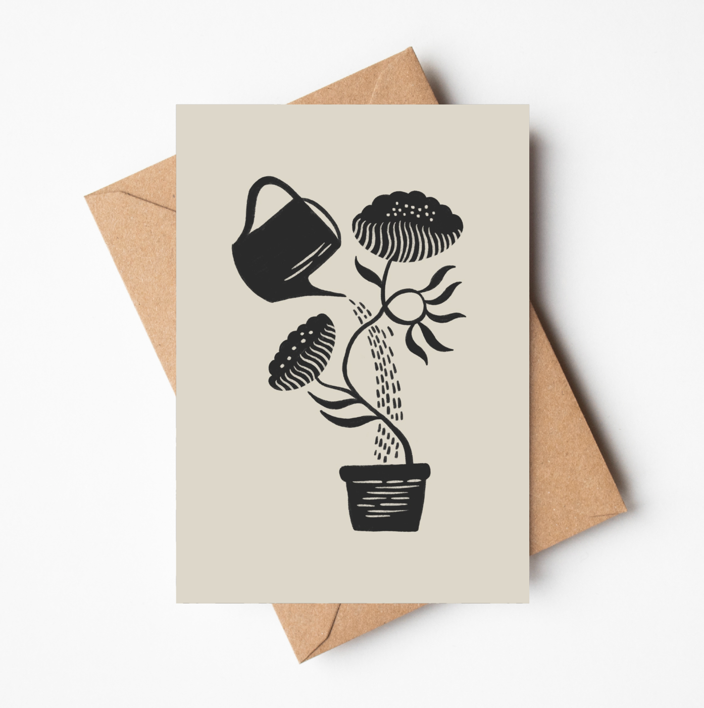 'Grow' Blank Card