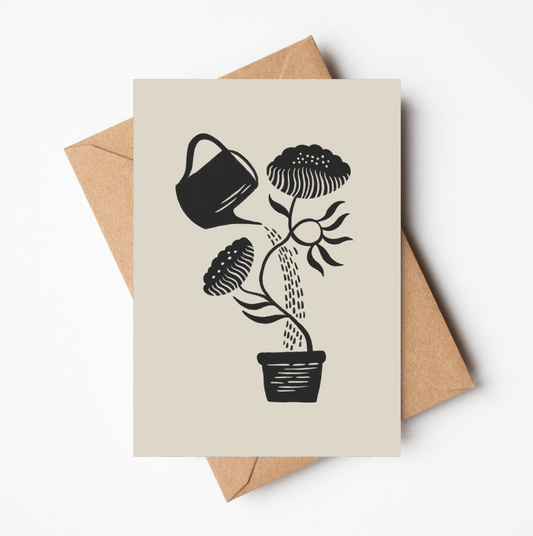 'Grow' Blank Card