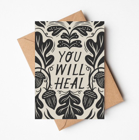 'You Will Heal' Card