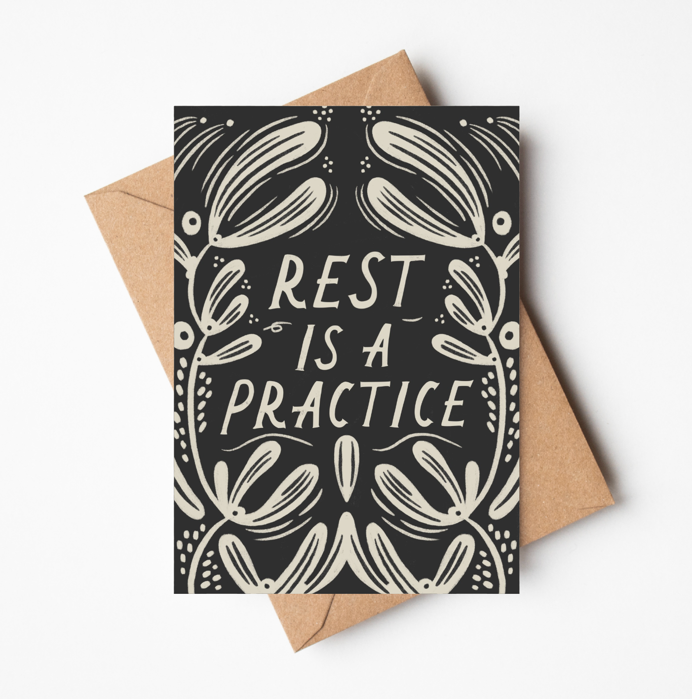 'Rest is a Practice' Healing Card