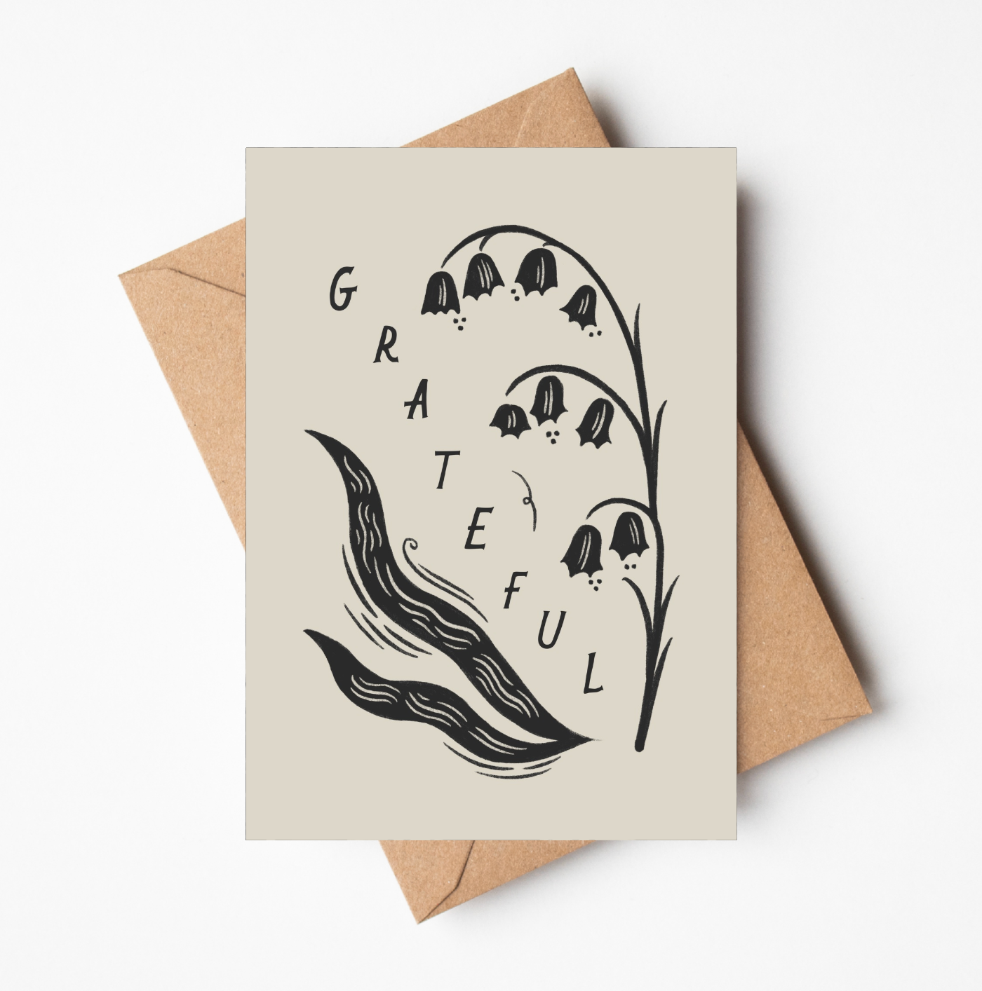 'Grateful' Gratitude Card