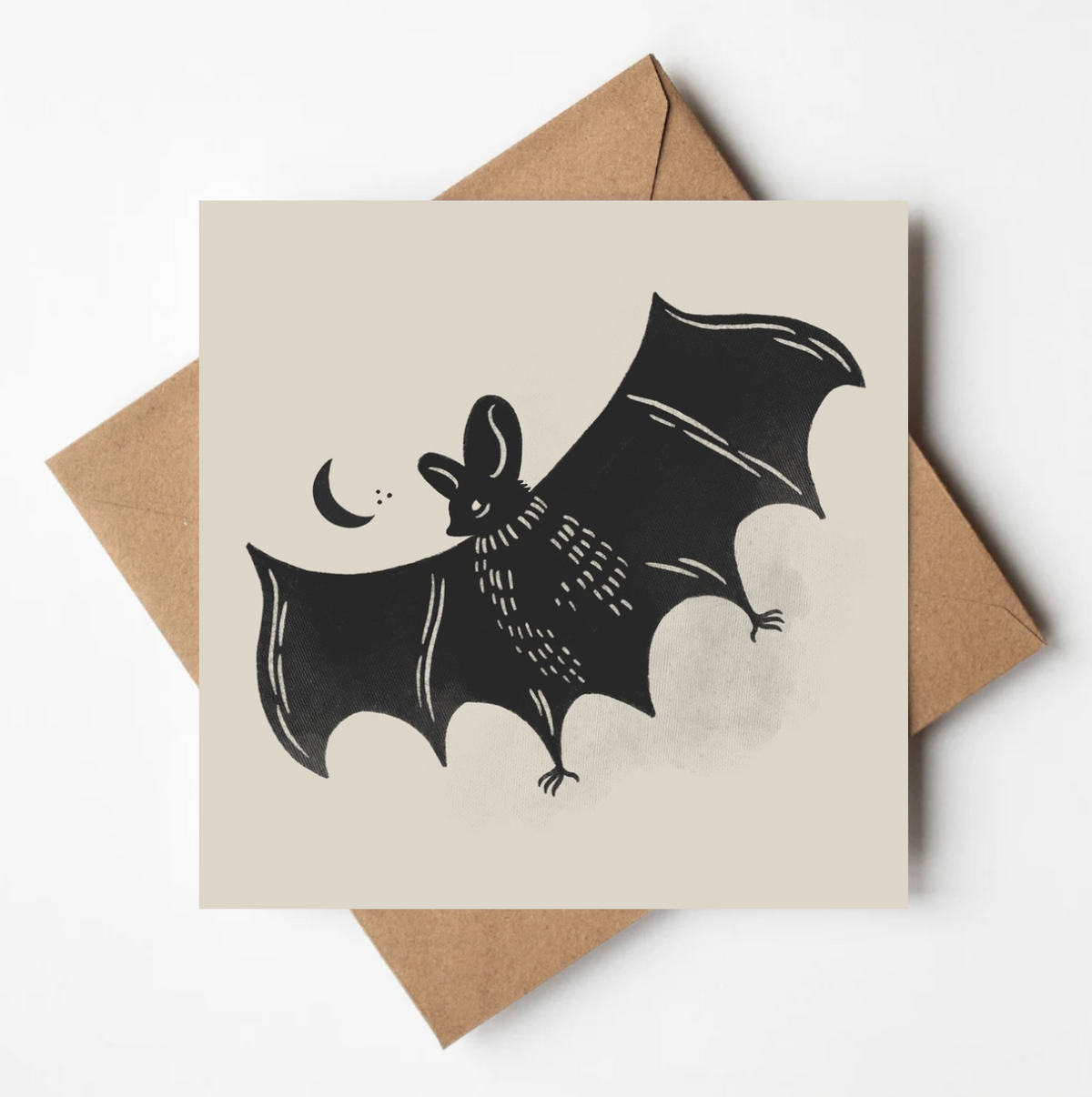 'The Bat' Animal Card