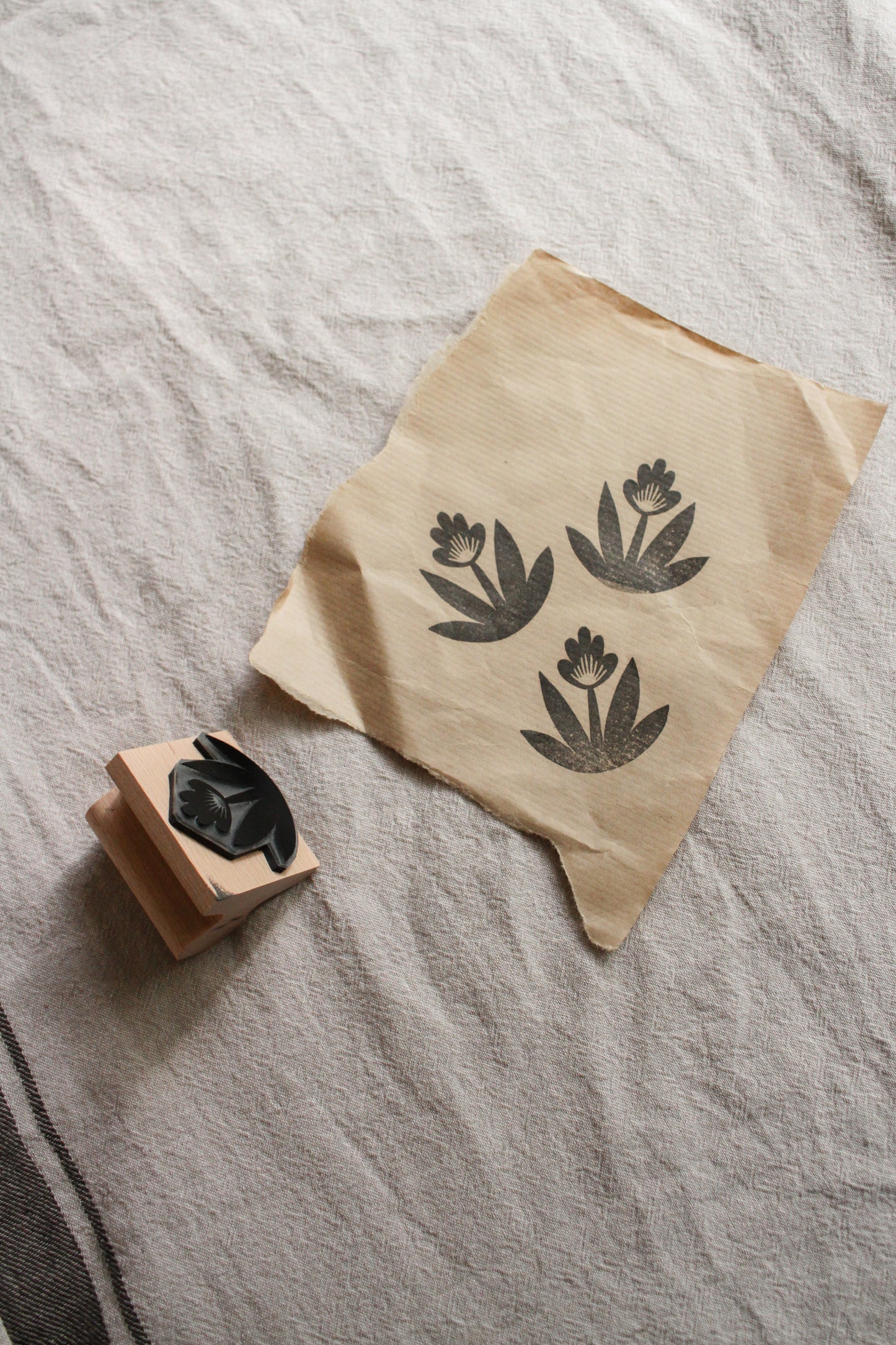 'Little Flower' Craft Stamp