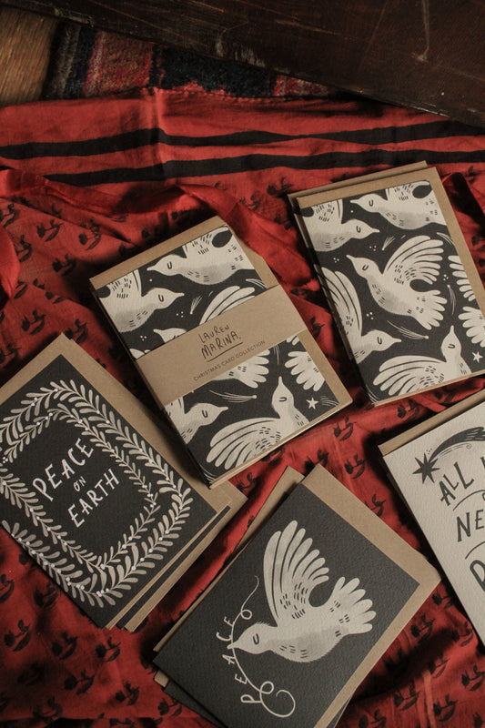 Peace Christmas Card Pack (8 Cards)