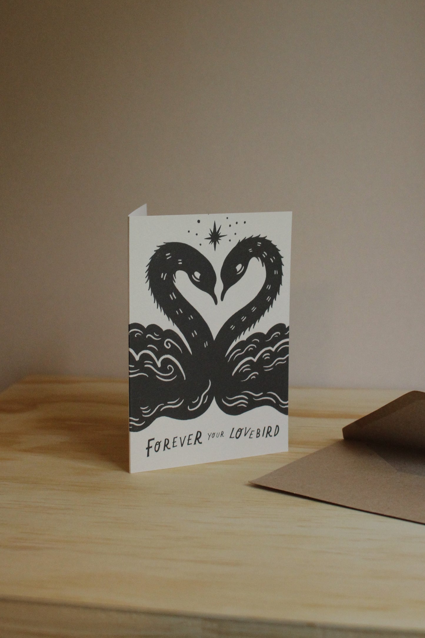 'Lovebirds' Romantic Card