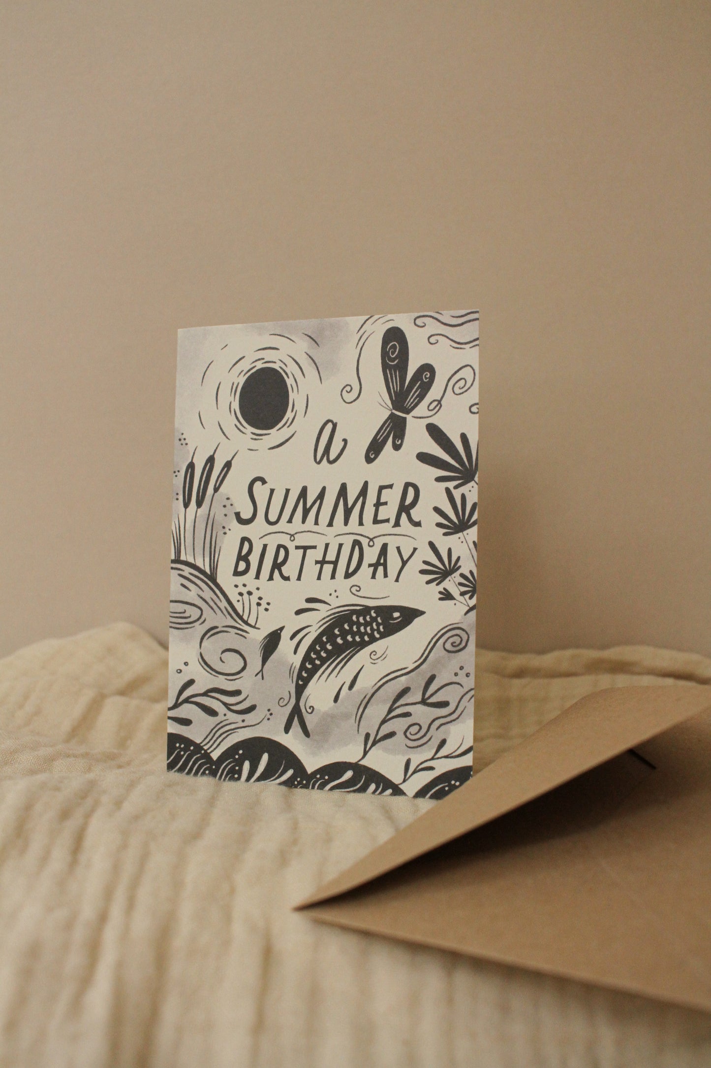 'A Summer Birthday' Seasonal Birthday Card