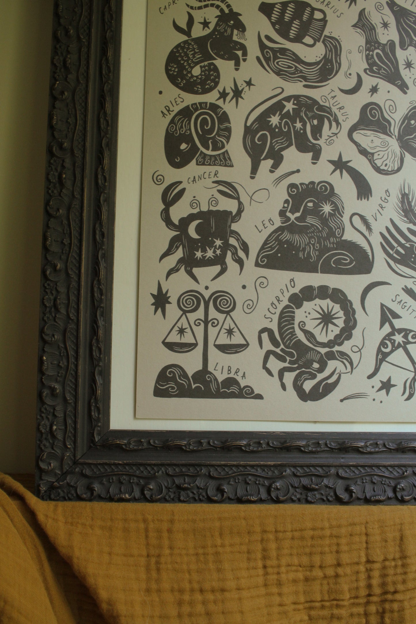'Zodiacs' Star Sign Art Print